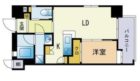 ハイネス大濠西 - 所在階 の間取り図