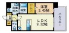 URBANⅢ - 所在階 の間取り図