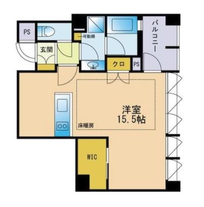 THE APARTMENT HAKATA703号室-間取り