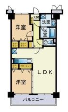 ネオジェラーモⅢ - 所在階 の間取り図