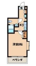 第21川崎ビル - 所在階 の間取り図