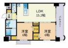 Rマンション博多駅南Ⅱ - 所在階 の間取り図