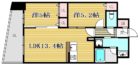 アクロス天神センタープラザ - 所在階 の間取り図