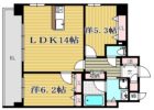 ラフレシーサ博多駅南Ⅲ - 所在階 の間取り図