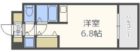 アルテハイム博多 - 所在階 の間取り図