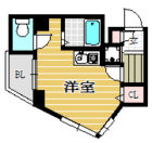 MR竹下 - 所在階 の間取り図