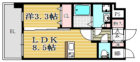 HGS山王南 - 所在階 の間取り図