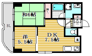 フォーラム姪浜エミネンス902号室-間取り