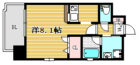 エンクレスト祇園Ⅱ - 所在階 の間取り図