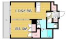 エクセラ大濠公園西 - 所在階***階の間取り図 11486