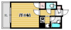 キャンパスシティ太宰府 - 所在階 の間取り図