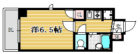 ソシアル六本松 - 所在階 の間取り図