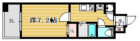 ピュアドームエクサイト博多 - 所在階 の間取り図