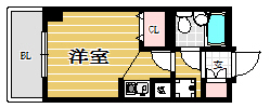 ルエメゾンロワール南福岡403号室-間取り