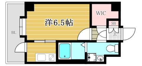 t-smart博多オーケストラ通り302号室-間取り