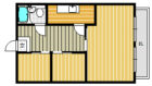 チサンマンション第1博多 - 所在階 の間取り図