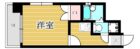 エステートモア博多グラン - 所在階 の間取り図