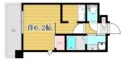 アルファシオフリード - 所在階 の間取り図