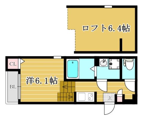 T-Residence1203号室-間取り