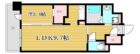 アルファシオベイス博多 - 所在階 の間取り図