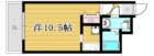 ラフィネスクロスロード博多ステーション - 所在階 の間取り図
