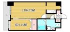 ローズモントフレア博多駅東 - 所在階7階の間取り図 48141