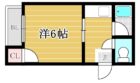 スカイハイツ大橋32 - 所在階***階の間取り図 48144