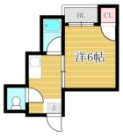 スカイハイツ大橋32 - 所在階***階の間取り図 48142