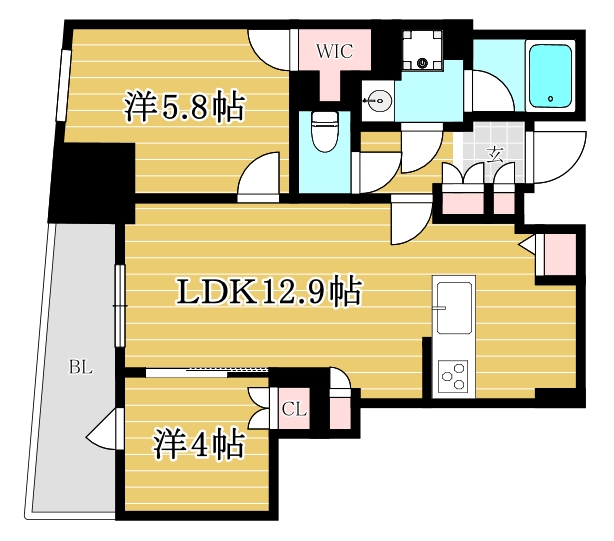レーベン福岡天神ONE TOWER-1407