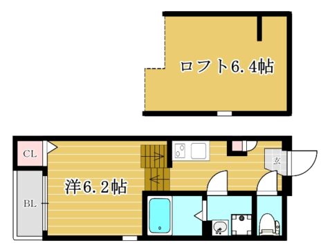T-Residence1101号室-間取り