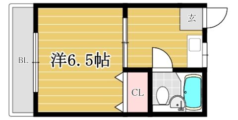 WINTER.NO5203号室-間取り