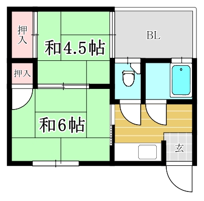 ACCORTO警弥郷203号室-間取り