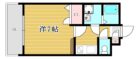 エンクレスト博多 - 所在階***階の間取り図 48280