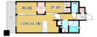 クリオ福岡博多ミッドグレイス - 所在階10階の間取り図 48285